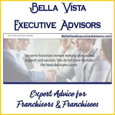 Bella Vista Executive Advisors logo for franchise support and success.