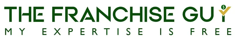 The Franchise Guy logo with green text on white background.