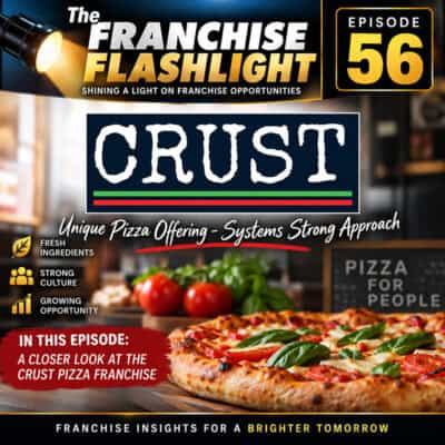 Crust pizza franchise with fresh ingredients and strong culture.
